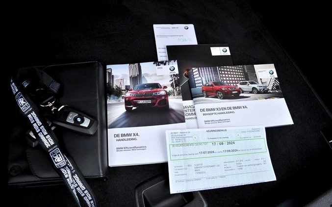 BMW X4 cena 89999 przebieg: 214000, rok produkcji 2015 z Płock małe 596